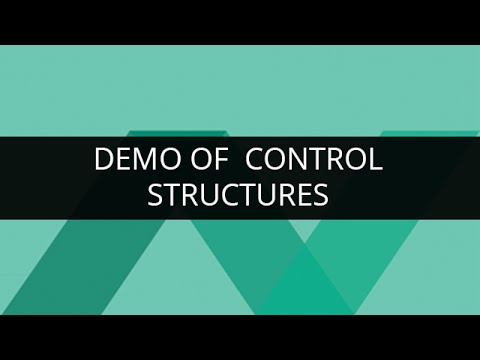 Demo of Control Structures Loops and MethodsUsing Control | Loops in C | C Tutorial for Beginners