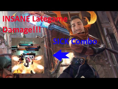 INCREDIBLE Late Game Damage!!! Vainglory 5v5