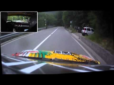 Cameracar Full HD Rally Prealpi Orobiche 2012 Ghelfi-Locatelli Clio FA7 1° di classe PS 8