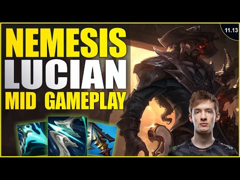💥 Gen.G NEMESIS LUCIAN MID GAMEPLAY [LIVE STREAMING] 💥 Patch 11.13 / S11 #LOL