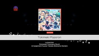 Download lagu BanG Dream! Girls' Band Party! - Tokimeki Poporon Expert Difficulty Full Combo (Level 25) mp3