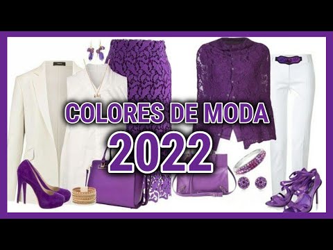COLORES DE MODA 2022 /EL COLOR PURPURA UN COLOR QUE PANTONE NOS PROPONE COMO TENDENCIAS DE MODA 2022