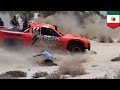 Spectator survives getting smashed and run over in.