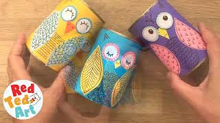 Top Owl DIY Ideas - Cute & Easy Paper Owl Crafts