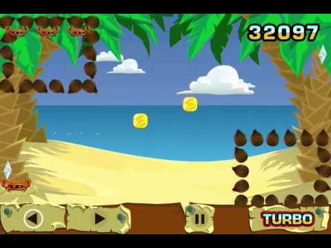 [iOS] Coconut Dodge Gameplay - iPhone/iPod