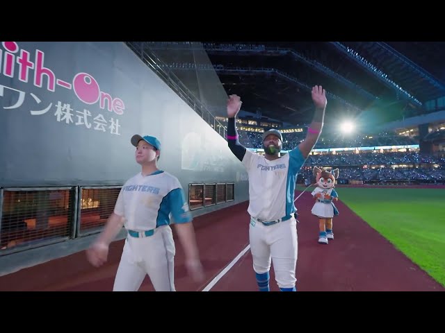 ファイターズ・レイエス選手・齋藤友貴哉投手ヒーローインタビュー 10月12日 北海道日本ハムファイターズ 対 オリックス・バファローズ