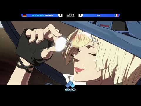Guilty Gear Strive: MADGEARFFM Kendeep vs Dai - Losers Quarterfinal - EVO 2021 Online EU
