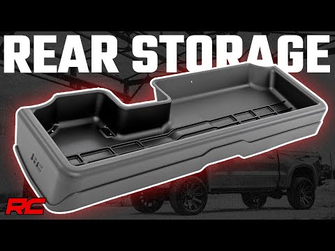 2019 2021 Chevrolet Silverado 1500 Rear Under Seat Storage