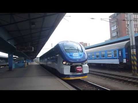 ČD 844.004 - Odjezd vlaku Os 7027 - Cheb, 20.7.2013