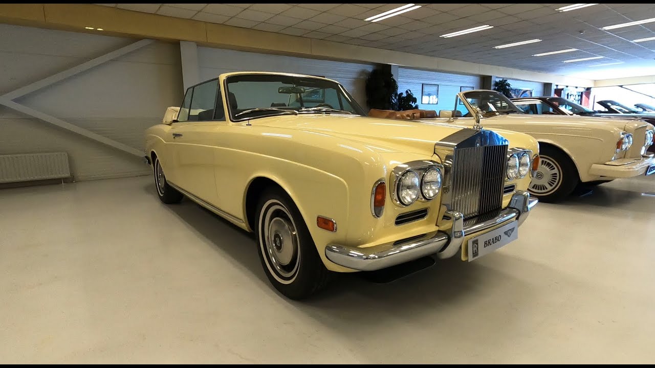 Rolls-Royce Corniche MPW 1971 Chrome Yellow