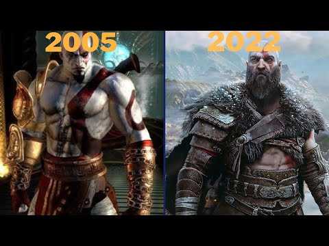 EVOLUTION of GOD OF WAR games (2005 - 2022)