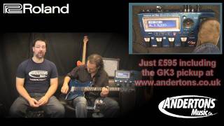 Video thumbnail for Roland GR55 Guitar Synthesizer Demo with Alex Hutchings by Andertons Music Co