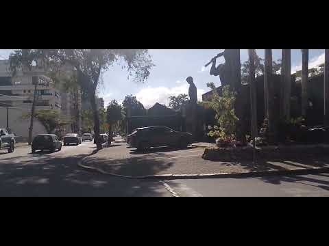 Walking Along the Otto Boehm Street | Downtown Joinville/SC - Brazil