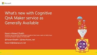 What Is New With Cognitive QnA Maker Service As Generally Available