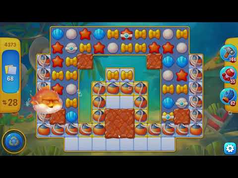 Fishdom 4373 Hard Level - NO BooSTERS