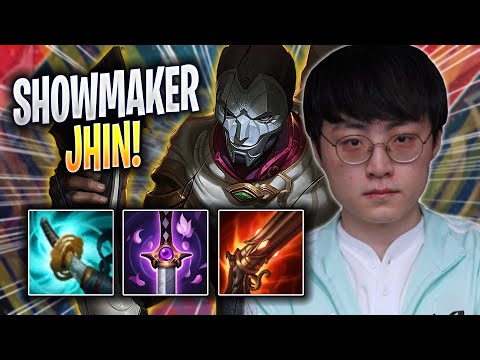 SHOWMAKER CRAZY NEW META JHIN MID! - DK ShowMaker Plays Jhin MID vs Jayce! | Season 2023