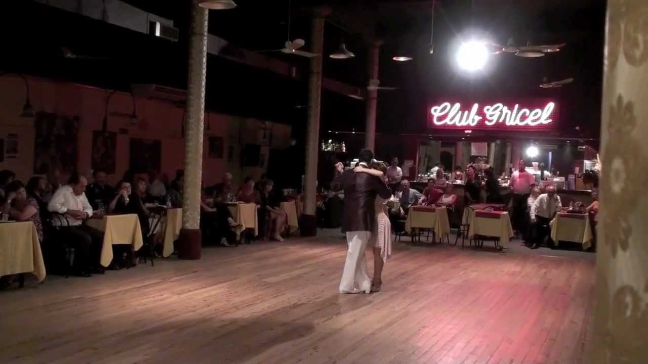 Gustavo Benzecry Sabá & María Olivera - Tango en Club Gricel 25-02-2012