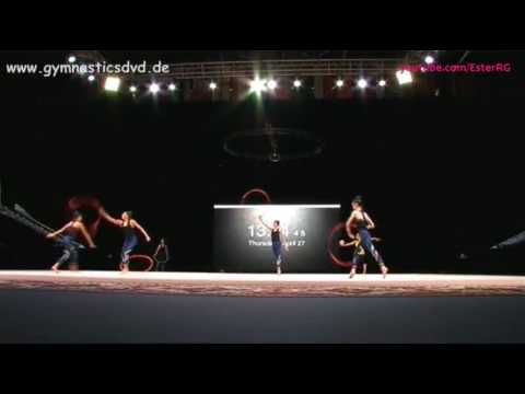 Spain 5 hoops Podium Training - World Cup Baku 2017