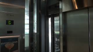 Hilton Sydney Hotel, NSW Australia - Otis 300VFE/Elevonic 312M Panoramic Elevato