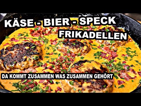 Käse - Bier - Speck Frikadellen | The BBQ BEAR