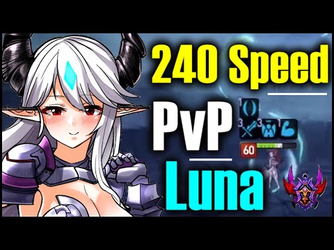 240 Speed PvP Luna!! Build & Showcase!! (Arena & RTA)