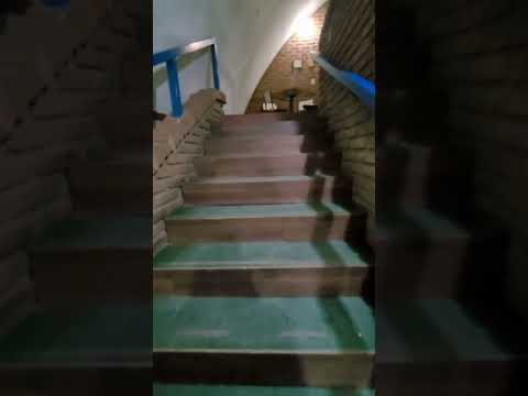 una escalera