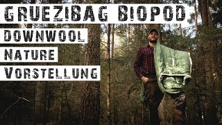 GRÜEZI-BAG - BIOPOD DOWNWOOL NATURE - Schlafsack Vorstellung - Erster Eindruck