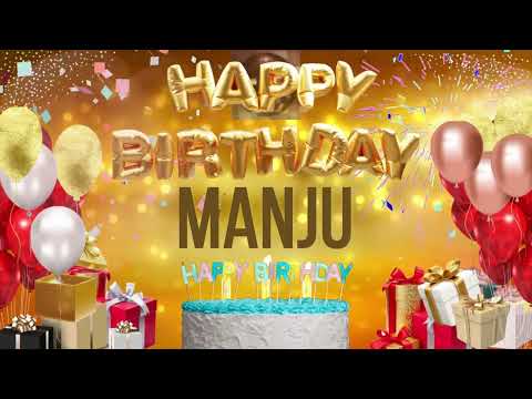 MANJU - Happy Birthday Manju