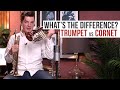 What's the difference between a Cornet and a Trumpet?