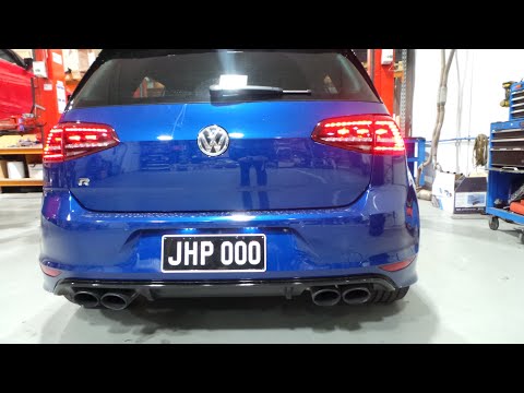 2015 Golf R Mk7 - XForce Varex cat back exhaust