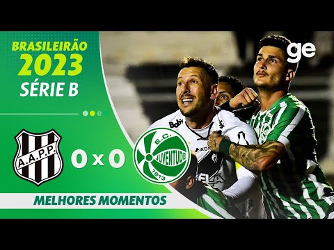 Gols e lances de Ponte Preta x Juventude-RS