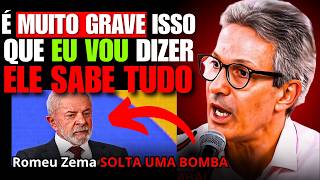 ROMEU ZEMA REVELA TRAMA MACABRA do GOVERNO LULA e PT e COMO  ISSO PODER DESTRUIR A ECONOMIA DO PAÍS