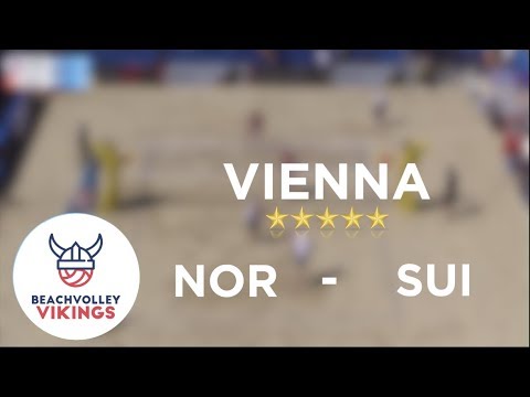 Mol.A/Sorum (NOR) vs. Heidrich/Gerson (SUI) 2019 FIVB Vienna Round 3