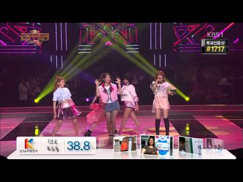 [Full HD] 2014.06.04 포미닛(4Minute) - 오늘 뭐해?(Whatcha Doin' Today?) @KBS Music Festival