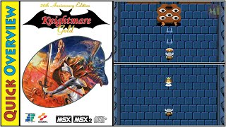 [2 ~ MSX2] Popolon, Aphrodite & Hudnos | Knightmare Gold 魔城伝説 ᴴᴰ