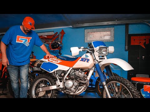 🟥🟦⬜ Honda XR 250 - majdnem 0 km 😧 // LRT garázs