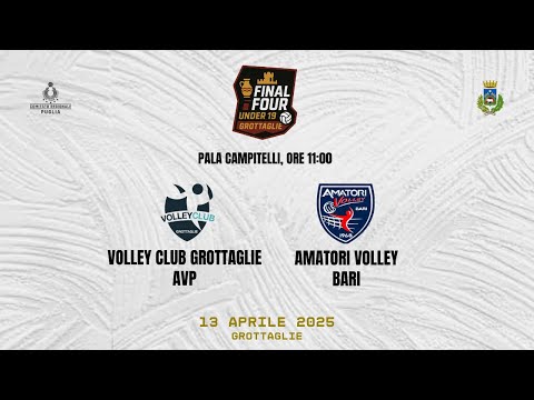 F4U19M: VOLLEY CLUB GROTTAGLIE - AMATORI VOLLEY BARI