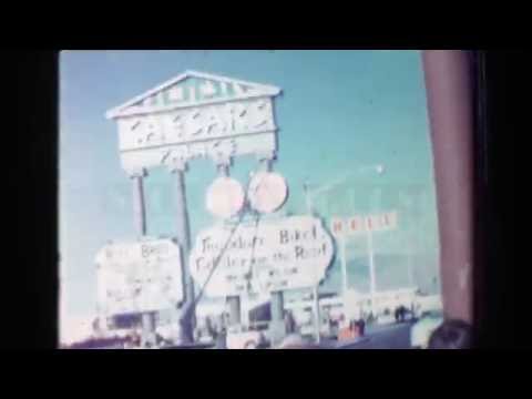 1969: Caesars Palace hotel casino historic classic sign Fiddler on the Roof LAS VEGAS, NEVADA