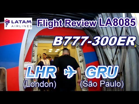 YouTube thumbnail for LATAM Airlines Boeing 777-300