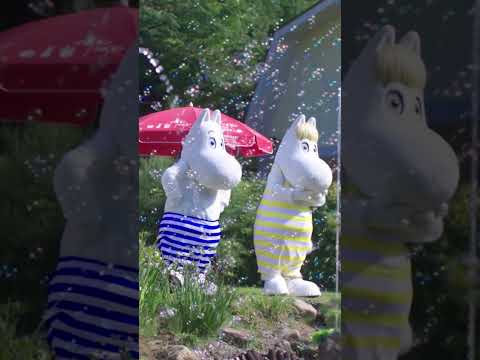 Moomin theme park in Japan 😍 #shorts #moomin