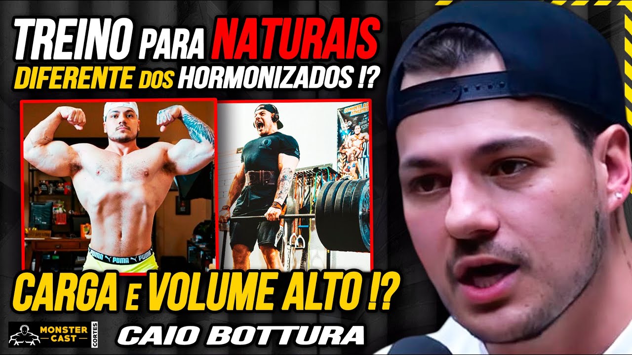VOLUME DE TREINO e TREINO PARA NATURAIS ! BOTTURA REVELOU SEUS MÉTODOS !!! | CAIO BOTTURA