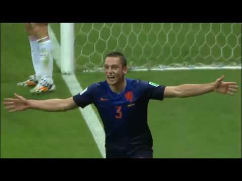 Espanha 1 x 5 Holanda - Melhores Momentos ( Copa 2014 ).