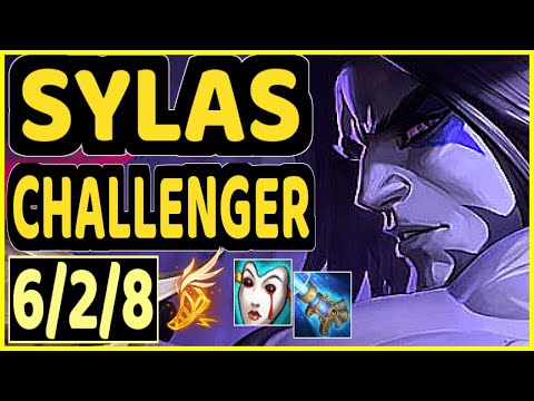 XERO (SYLAS) - 6/2/8 KDA MID CHALLENGER GAMEPLAY - BR