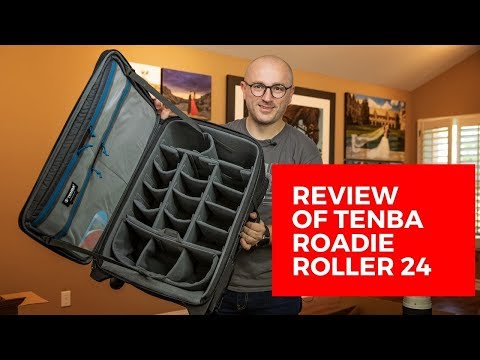 Review of our new camera rolling case - Tenba Roadie Roller 24