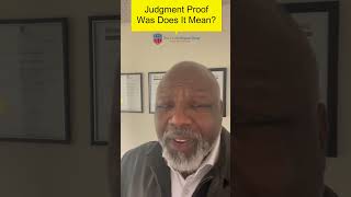 Judgment Proof What Does it Mean || Stop Debt Collector Lawsuits