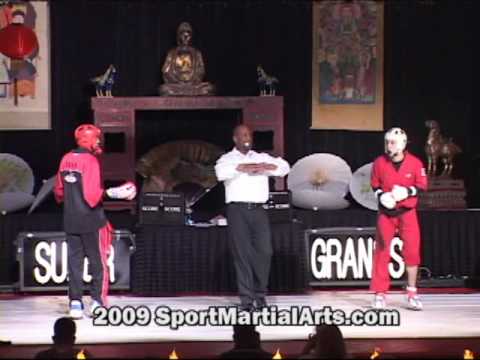 Jason Holmes v Jose Santiago - Mens' LMW point sparring (N-74) - 2009 NBL Supergrands