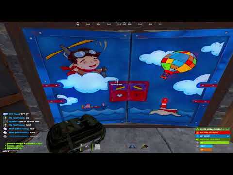 solo going deep on a ZERG for all their loot - RUST