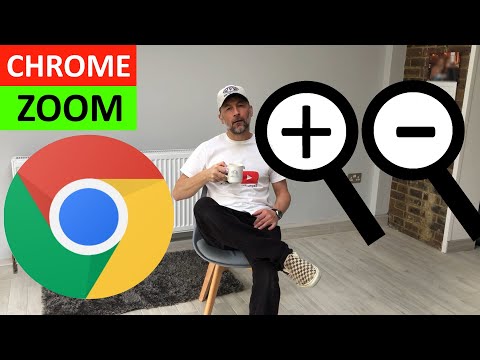 Chrome Zoom in and out easily don't buy Glasses - Google Chrome Zoom Settings Video