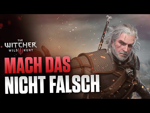 Mach DAS nicht FALSCH in The Witcher 3 2021 - Anfänger Tipps deutsch german