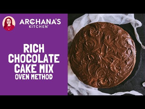 Archana's kitchen brown eggless chocolate cake mix, powder, ...